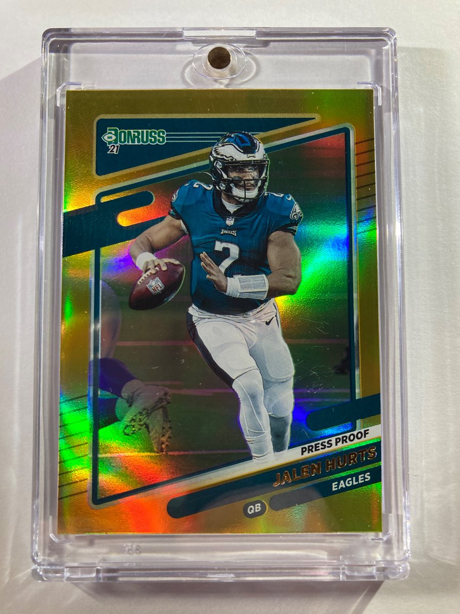 1218Sports's tweet image. 🎁Appreciation Day Giveaway🎁

Winner will be picked Tuesday

#FlyEaglesFly 

🔥Jalen Hurts Gold Press Proof

To enter
1. Follow
2. Retweet
3. Like

@sports_sell #NFL #Philadelphia #Eagles