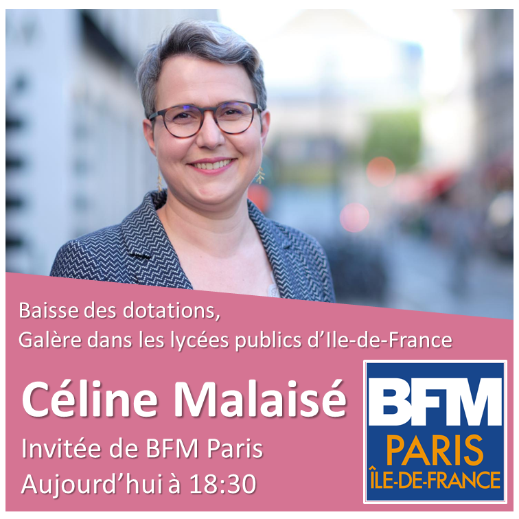 🏫 BAISSE DES DOTATIONS REGIONALES AUX SEULS LYCEES PUBLICS : QUAND V. PECRESSE MENT... épisode 1905 !
🚨 La droite  a voté une baisse de la dotation versée aux #lycées publics d'Ile-de-France et tente de la dissimuler !
📍 RDV avec <a href="/CelineMalaise/">Céline Malaisé</a>  à 18h30 sur <a href="/BFMParis/">BFM Paris Île-de-France</a> #désintox
