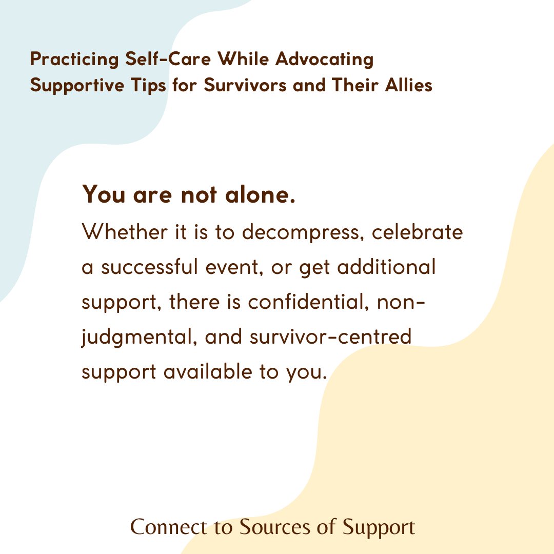 UofTConsent's tweet photo. It's the final day of #ConsentActionWeek, and we’re sharing some resources from our #SelfCare guide for survivors and their allies. How do you take care of your body after a protest? Let us know, and thanks for all you do to advocate for #ConsentAction: https://t.co/q8lVWoBxyB https://t.co/6FY60M7dJj