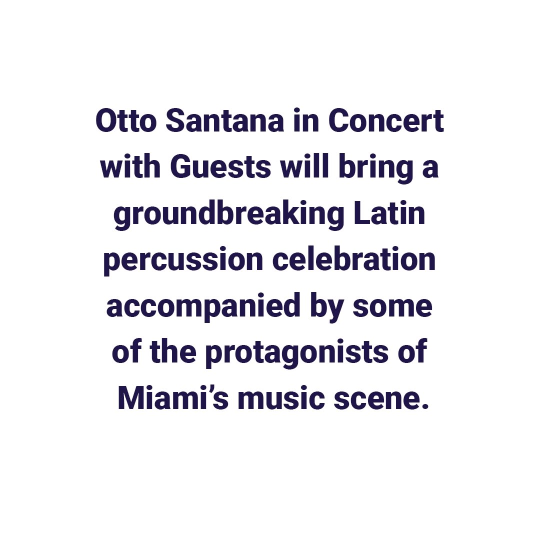 outinthetropics's tweet photo. LAST TICKETS ON SALE ‼️

Hurry up! Don’t forget to buy your tickets and enjoy this amazing concert by @otto_percussion and hus guests 🥁 

Tickets available at our link in bio🎫
Saturday 28th - 9:00 PM🗓️
@miamidadecountyauditorium 📍

As a part of Miami On Stage series 🔥 https://t.co/ocFDUvBQMr