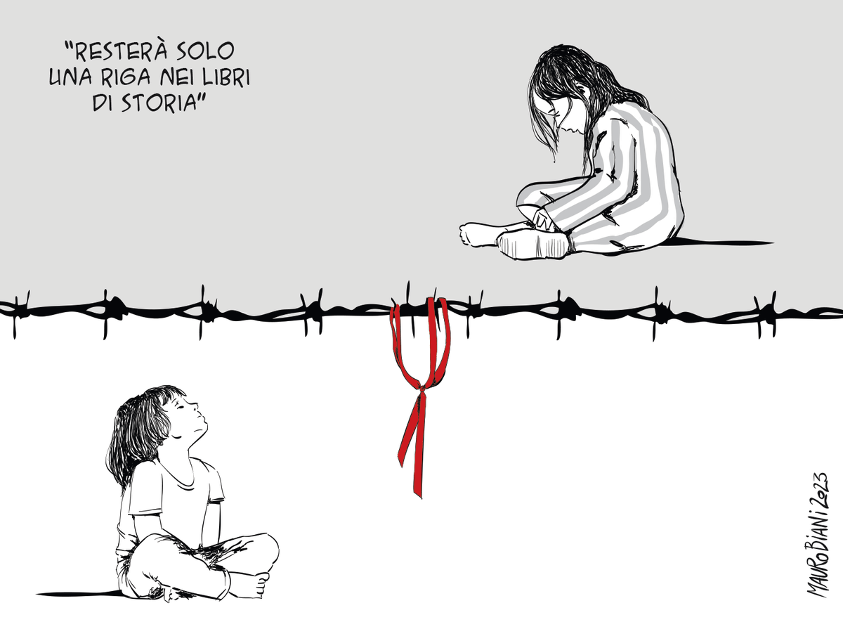 #Giornodellamemoria 
Quella riga sia memoria viva.
Oggi su <a href="/repubblica/">Repubblica</a>