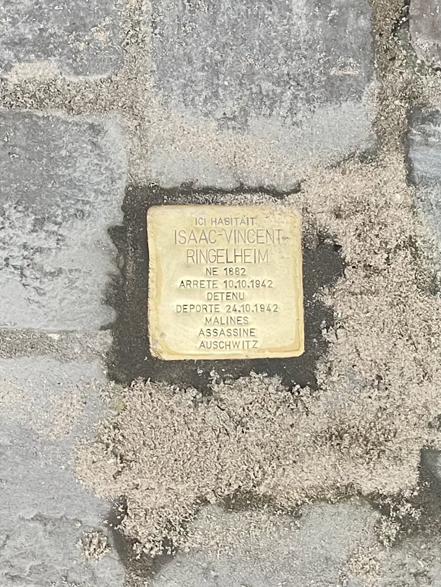 Brussels/<a href="/Ixelles_Elsene/">Ixelles Elsene</a> remembers #HolocaustMemorialDay