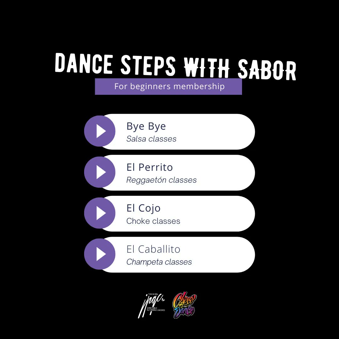 test Twitter Media - We share our four favorite #dance steps to enjoy in your classes with Chocó to Dance. If you already have your #membership, go through the page and let's dance together. https://t.co/A36mdfiE2C https://t.co/nrYH9Sbr33