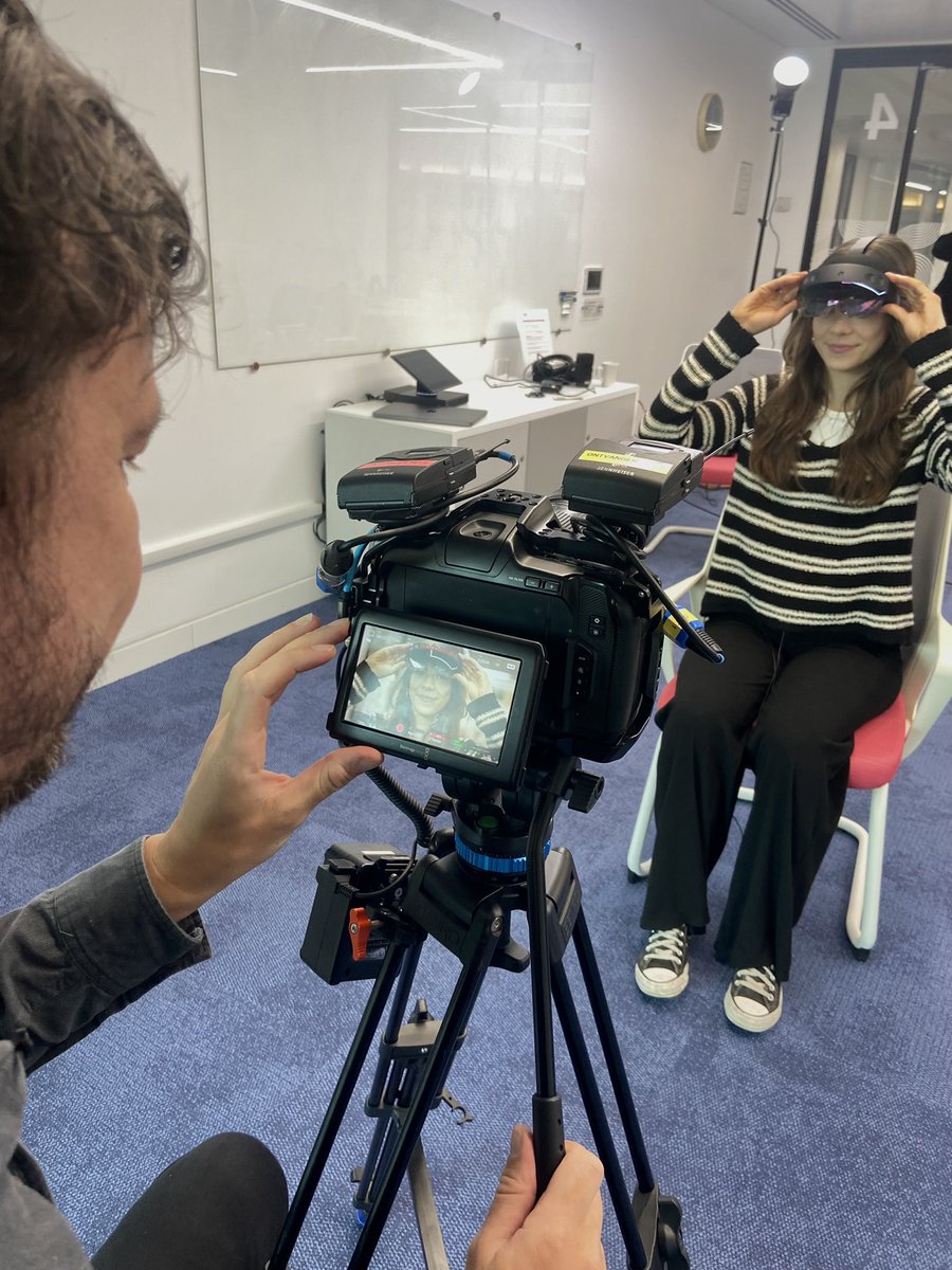 katehiley's tweet photo. #XR experiences for primary care and perinatal mental health on film 📽 https://t.co/aLmbpMlNKS