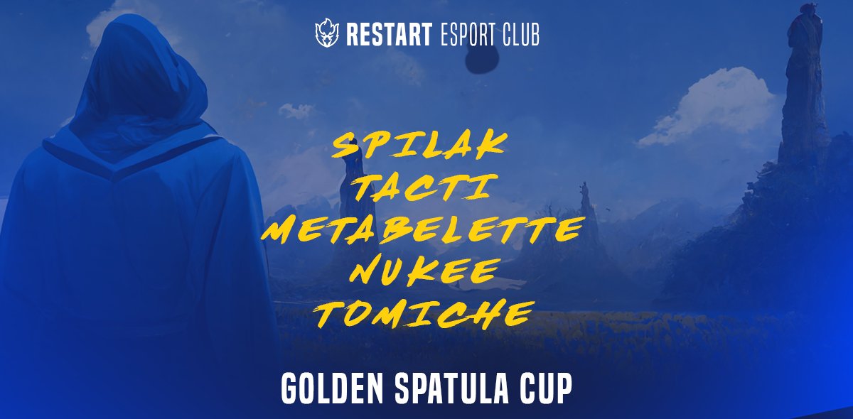RestartESC's tweet photo. Ce weekend aura lieu la GSC pour nos joueurs TFT!

ALLEZ LES GARS ! 🔥🔥

#restartwin
#tft #gsc https://t.co/pguaGpR70t