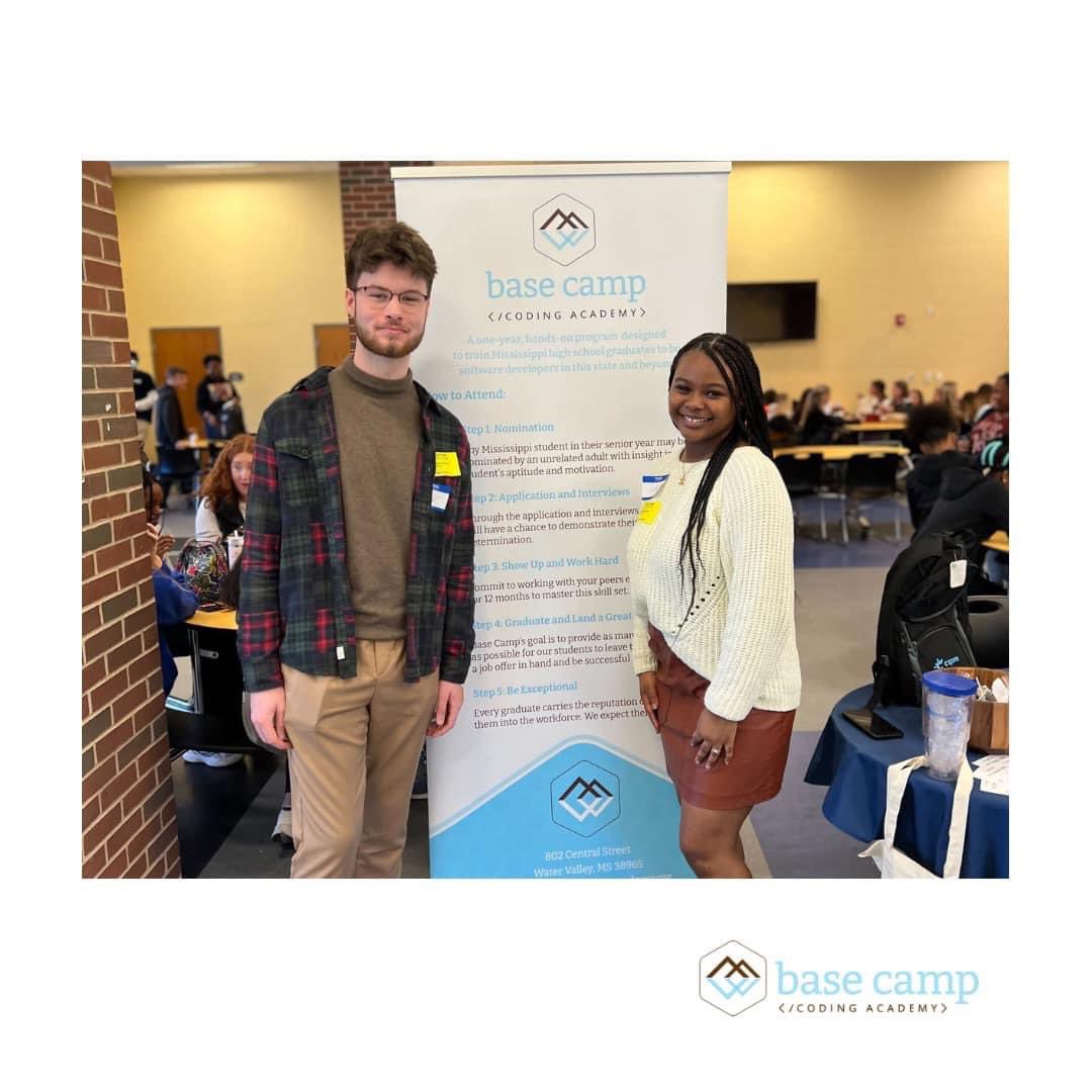 basecampcoding's tweet image. Recently, a small team of BCCA students went to Oxford High School to recruit students for the Class of 2024. Thank you @OSD_OHS for welcoming us to present this opportunity to your students.
