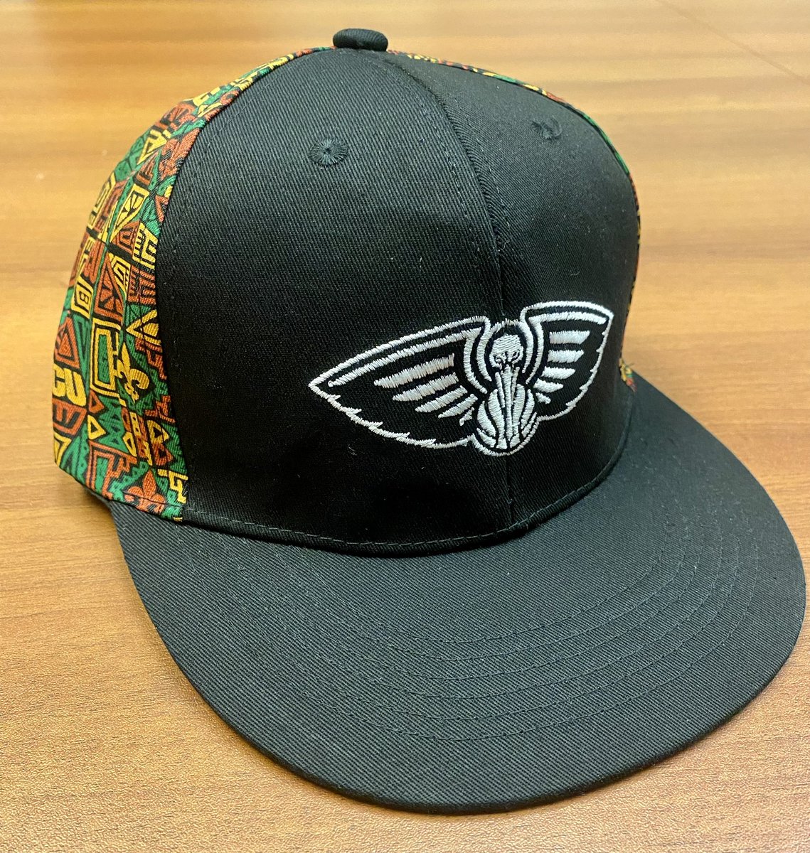 FletcherWDSU's tweet photo. The #Pelicans are hosting HBCU Night Saturday vs. Washington at the @SmoothieKingCtr 
These hats will be given to all fans in attendance at the game 🧢 https://t.co/rJ5H52ggCj