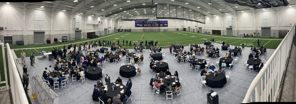 MarleyMercker's tweet photo. Our 2022-2023 football banquet was SO wonderful. Thank you to our @RHS_FBRecruit coaches, players and parents for everything this year.

And to @DesperadosTacos for serving us the best food! 
🎉🦅🏈🌮🎉

@rushinbr @CoachLeeRHS @_CoachAdams @Gosset41 @ProfessorDiggs @Jay_Pea_Views https://t.co/MO3DUAVQx7