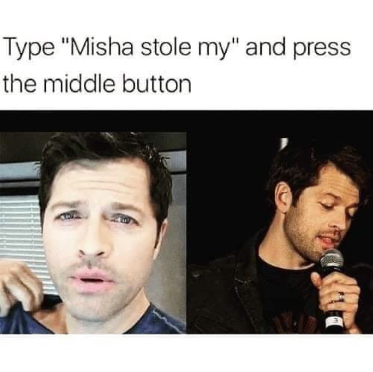 Mwolve1's tweet image. Misha stole my car from me…. dang @mishacollins that’s not nice. I know your van got messed up from that tree but I still need my van. Guess you can make it up to me when I finally get to meet you at DCcon!! 🤣🥰