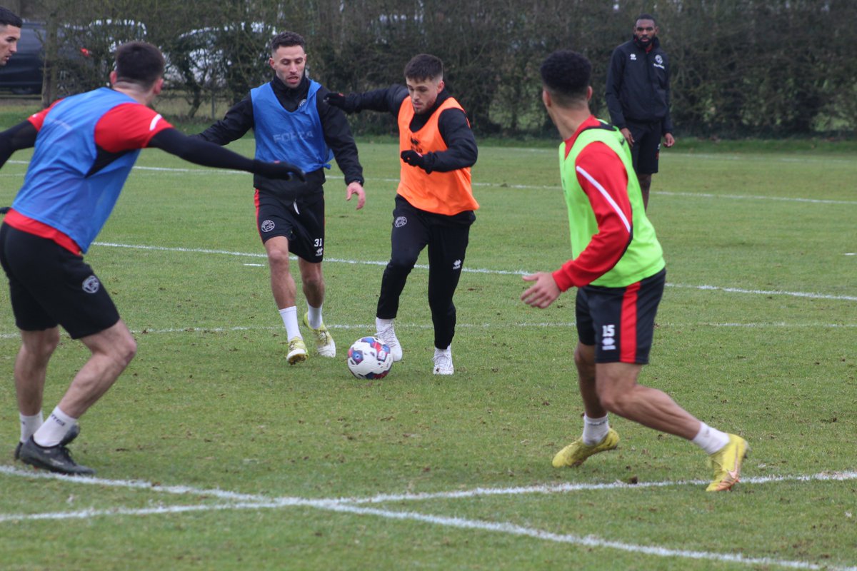 WFCOfficial's tweet photo. 😍 It was great to see our no.7⃣ back on the training pitch this week!

Love it @joeriley49! https://t.co/xvgB3mCJRw