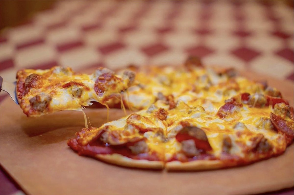 Mmm so warm and toasty. 🍕 #leaningtowerpizza #ankenypizza #iowalocal