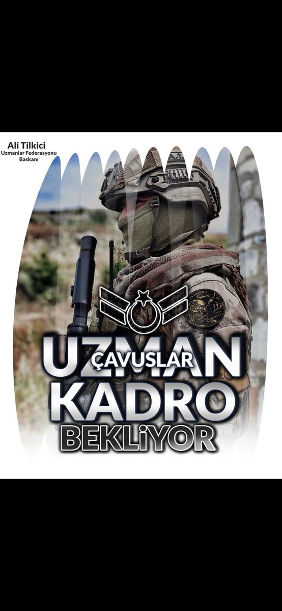 #UzmanÇavuştaSevinsin