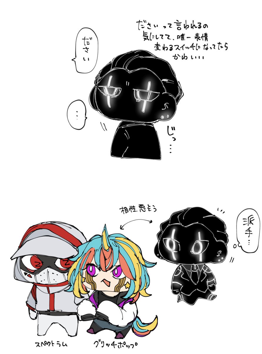 スキン擬人化ミニマくんとその他 