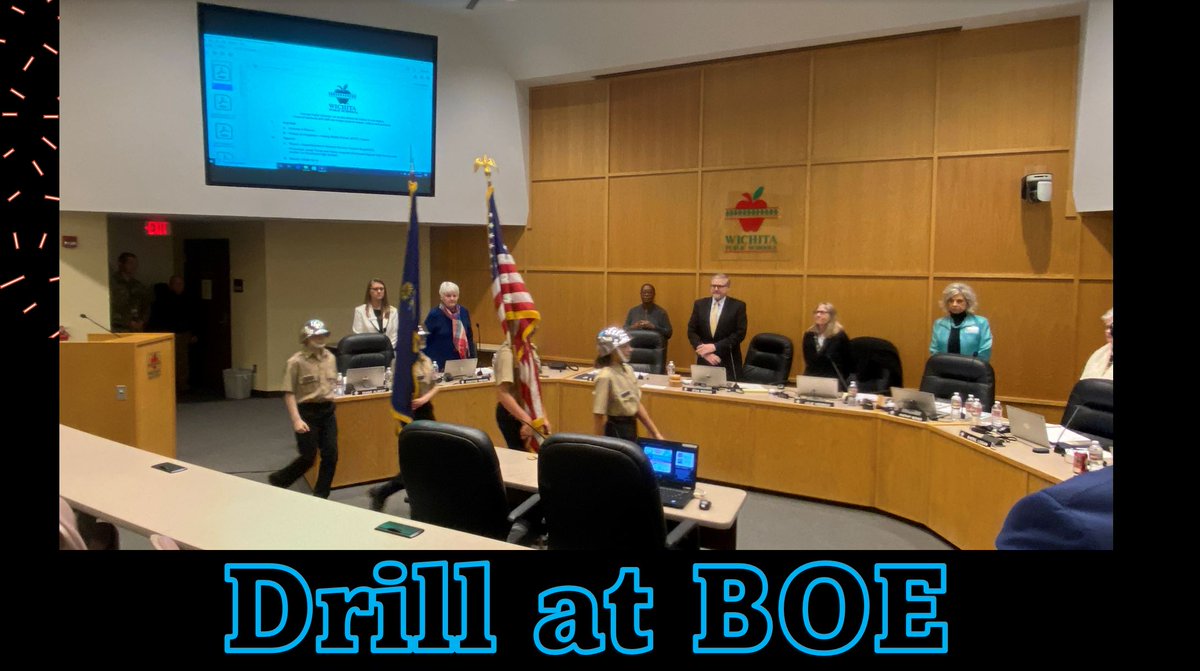 HadleyUSD259's tweet image. #WPSProud of our Hadley Cadets for doing a Fabulous Job at the Board of Education meeting #HadleyRocks