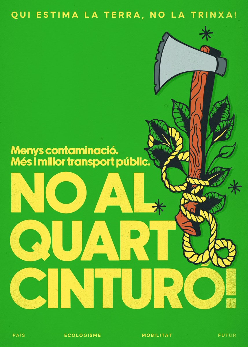 cupsavall's tweet photo. CONCENTRACIÓ: NO AL 4t CINTURÓ
Avui, ERC ha votat a favor de la moció del PSC per reactivar el 4t Cinturó, en el si de la negociació per aprovar els pressupostos. Al Vallès fa 30 anys que defensem el territori, i aquest cop també ens trobaran en peu de guerra!  #noalquartcinturó https://t.co/SgjZemtKoC