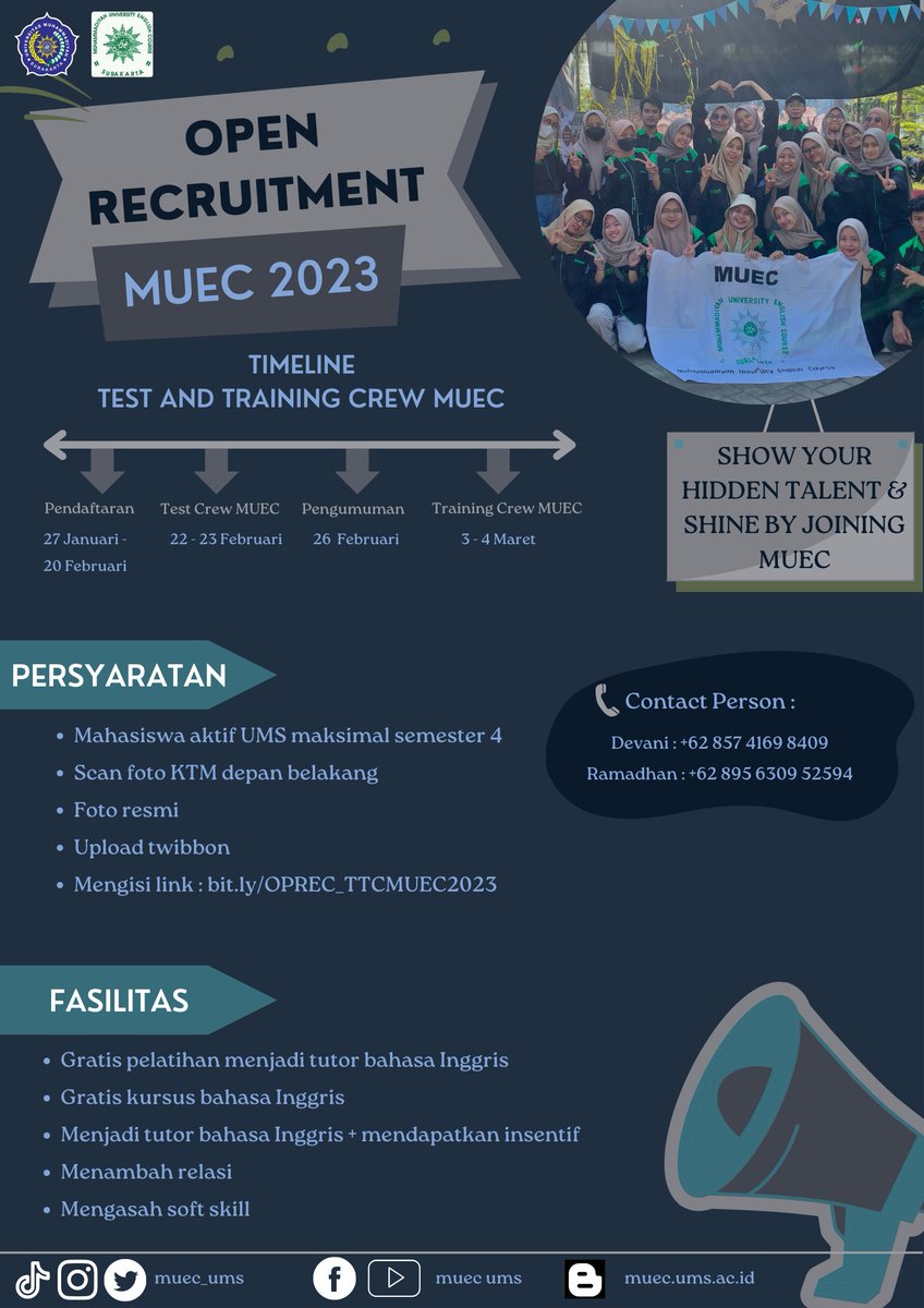 UMS MUEC tweet media