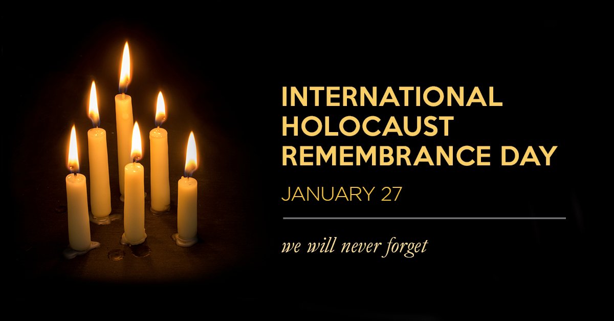nycfpa's tweet photo. (1/2) Today marks the 76th anniversary of Holocaust Remembrance Day, a day to honor and remember the millions of innocent lives lost in the Holocaust and to reflect on the tragic events of the past... #HolocaustRemembranceDay https://t.co/y7dyBKKg9t