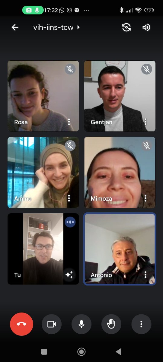 AHEAD_cby's tweet photo. 📌 #AHEAD: online January 2023 meeting held this afternoon between partners! 📌
Representatives from #ARESEL (Romania), University of Bari (Italy), YSC (Albania) &amp; BRAVO association (Bosnia) have met since 15.00 CET for discussing the main tasks of #AHEAD project! #ErasmusPlus https://t.co/HNjzZPffBS