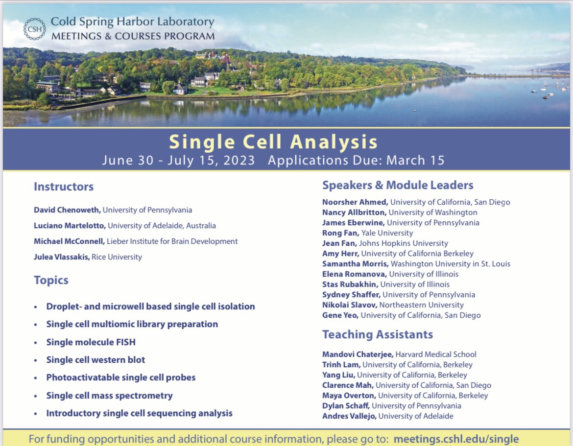 Look at that line up of Speakers and Module Leaders! Fun fun fun 🤩 Have you applied yet?