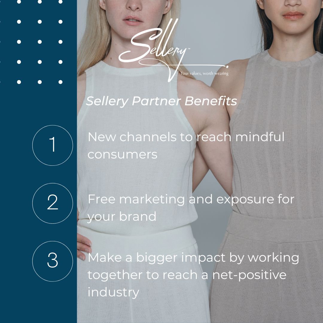 ShopSellery's tweet photo. Are you a responsible fashion brand looking to expand in the U.S.? 👀

Become a Sellery Brand Partner! 

Join us in our mission to disrupt the fashion industry! Click the link in our bio to apply today.

#slowfashion #fashionmovement #sustainablefashion #sustainablebrand https://t.co/Jx8MzYGtDs