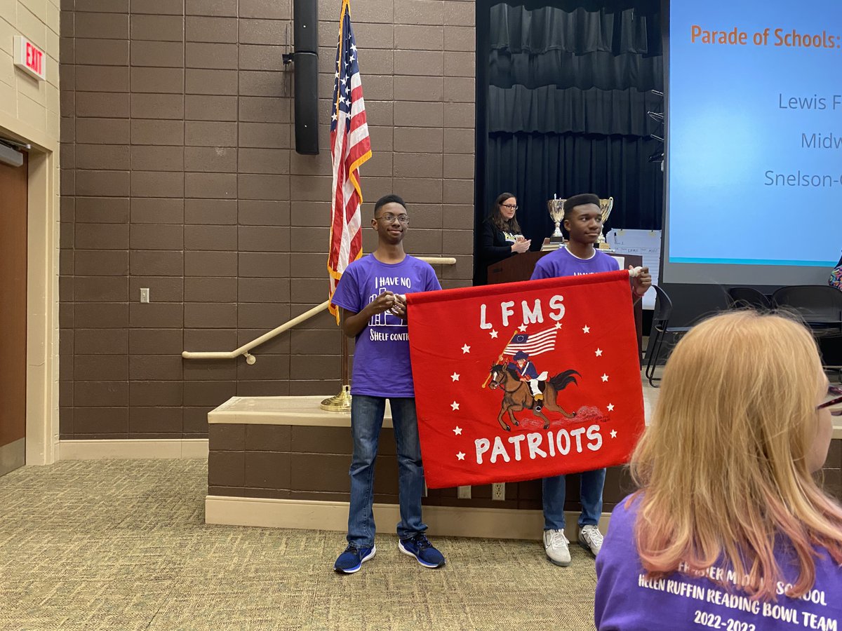 LFMSPatriots's tweet image. CONGRATULATIONS to our LFMS Helen Ruffin Reading Bowl Champion Team!! Our Patriots are WINNERS!!! We are so proud of you! Now on to district and state!! @DrTorriJackson @DRDEB_LCSS @LibertyCoSchool