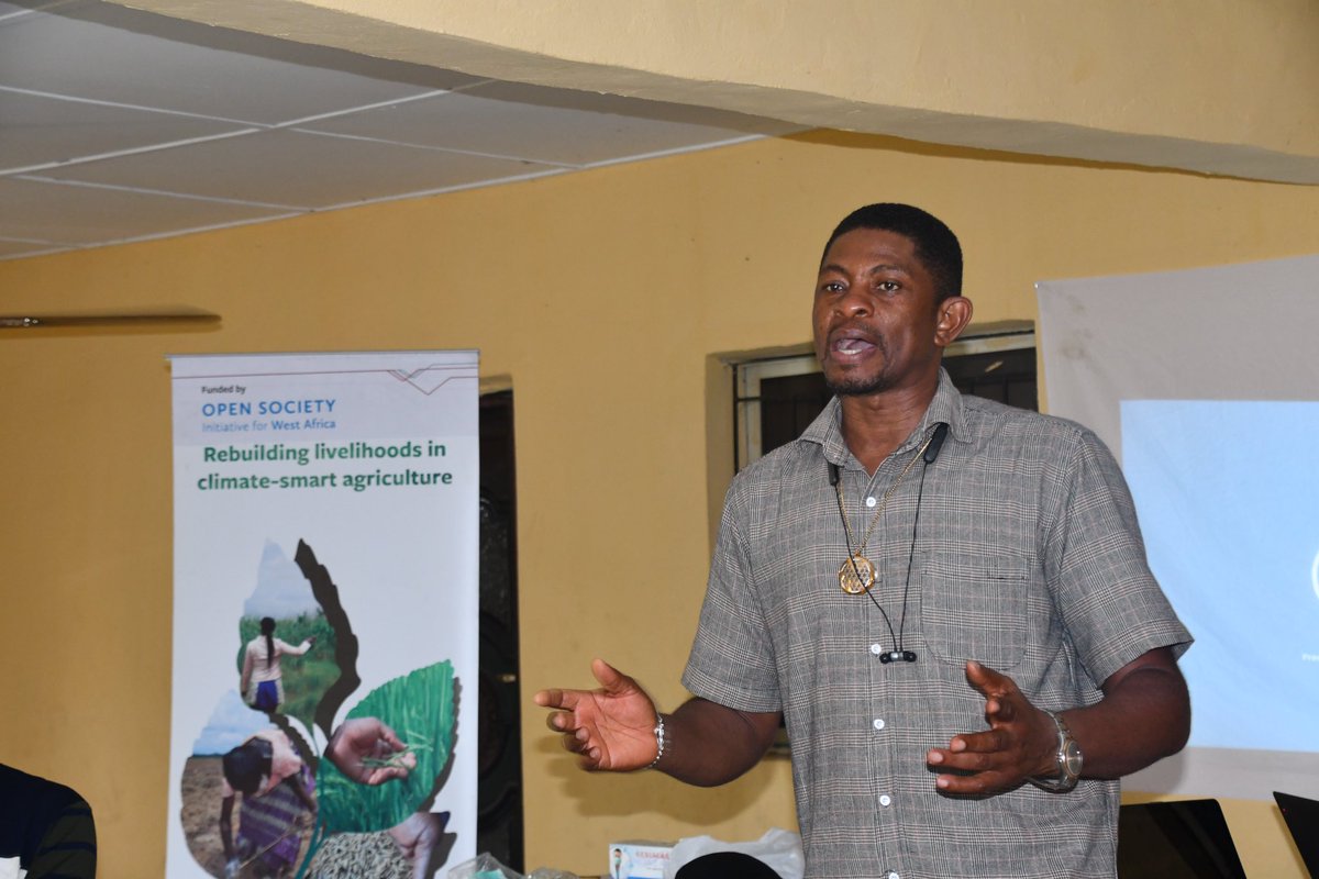 To mitigate the effects of flooding on farming, SDN provided Smart Agriculture training for farmers in Bayelsa State. 

This training has enabled farmers to adopt sustainable practices to protect their land &amp; crops from flooding, boosting their resilience &amp; productivity.