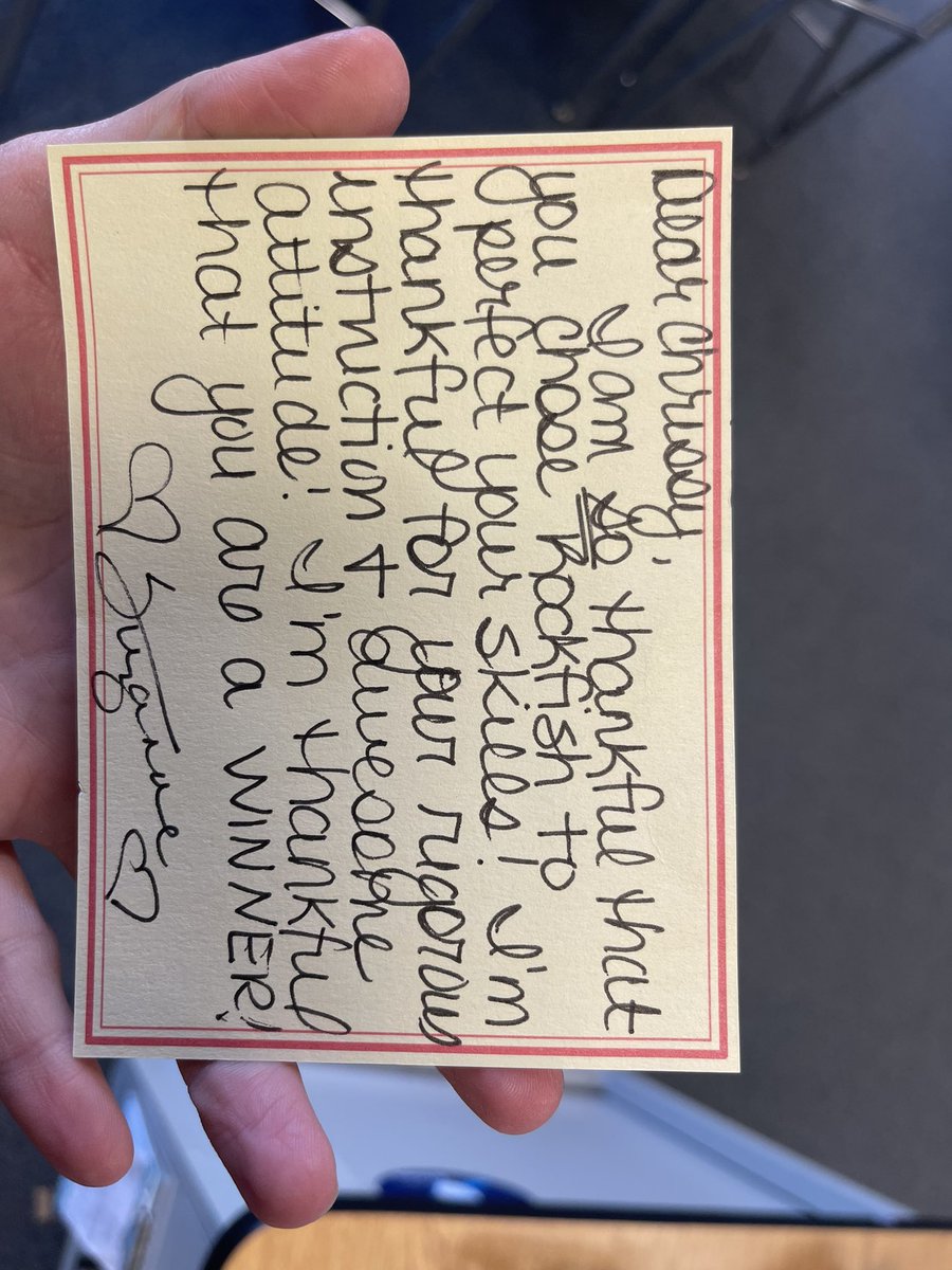 Minnick (@minnicknation) on Twitter photo Packing my classroom and came across a note from many years ago! <a href="/SuzanneWOwen/">Suzanne Owen</a> the power of this has followed me through the career! #minnicknation Packing my classroom and came across a note from many years ago! <a href="/SuzanneWOwen/">Suzanne Owen</a> the power of this has followed me through the career! #minnicknation