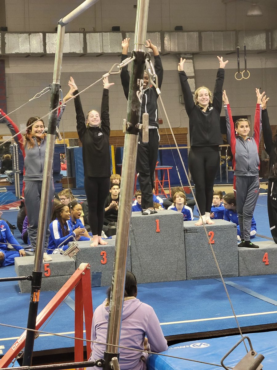BronchosGym's tweet photo. Congratulations to our gymnasts!! @ECISDAthletics https://t.co/WulXySrS5j