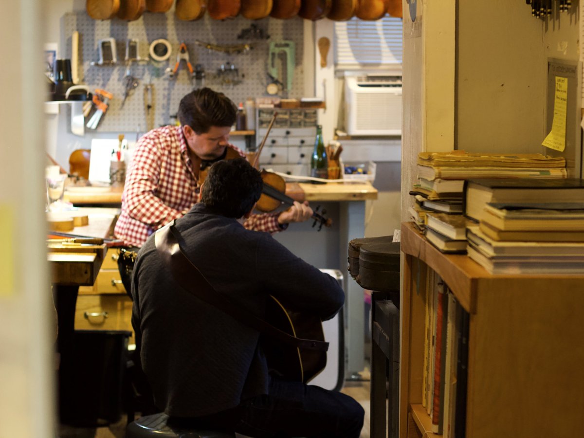 This weekend we say goodbye to our dear friend and luthier Brian Christianson as he and his family embark on a new adventure together in the midwest. Brian, we are so thankful for you - for all the memories, the tunes, and the expertise you’ve given to us as a music community!