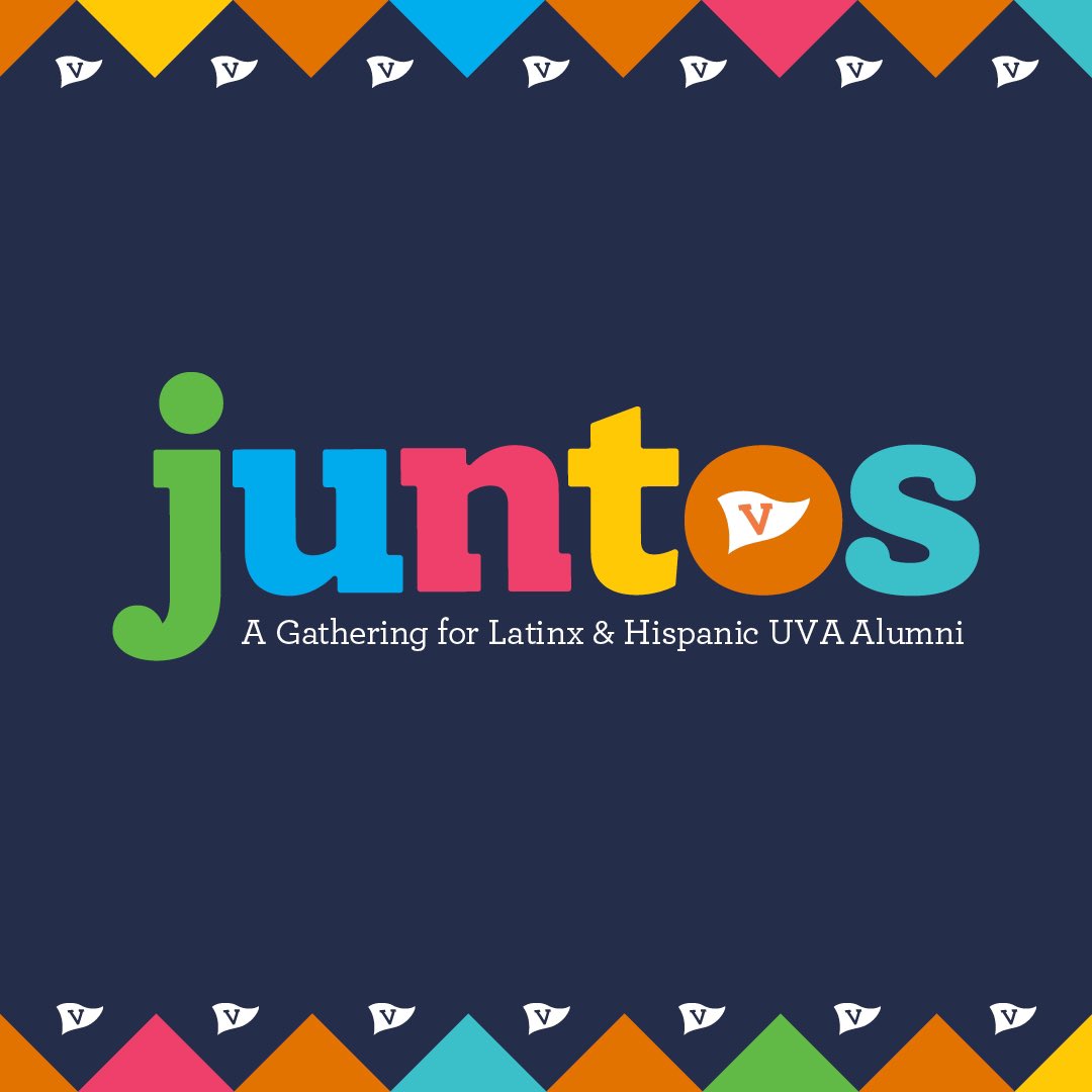 NetworkBolivar's tweet photo. Save the date for Juntos, a celebration of the Hispanic and Latinx community at UVA! Join @UVA_Alumni in Charlottesville April 14-15 for a fun weekend of incredible connections, food and dancing, unforgettable memories, and so much more.

https://t.co/peZIaMlEvb #uvaalumni https://t.co/iVhN1nIJou