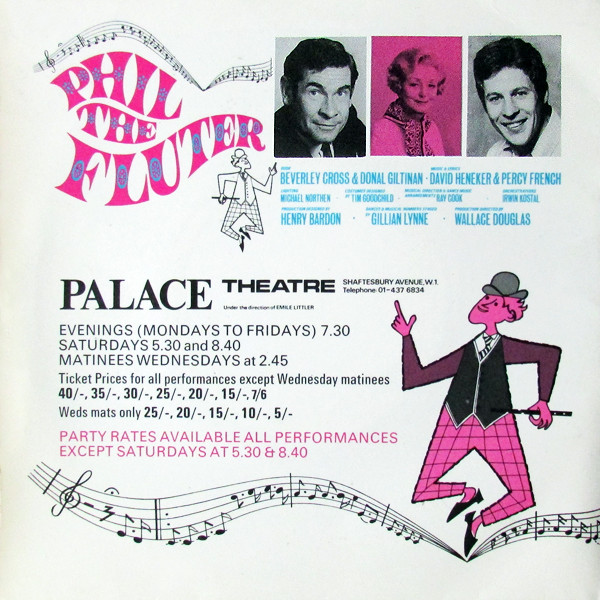 A singing and acting career that takes me to my 80th birthday on sunday 29th Jan.
Be great to hear "Where Is She" from the musical "Phil The Fluter" on the radio
Here's to the next 80!
