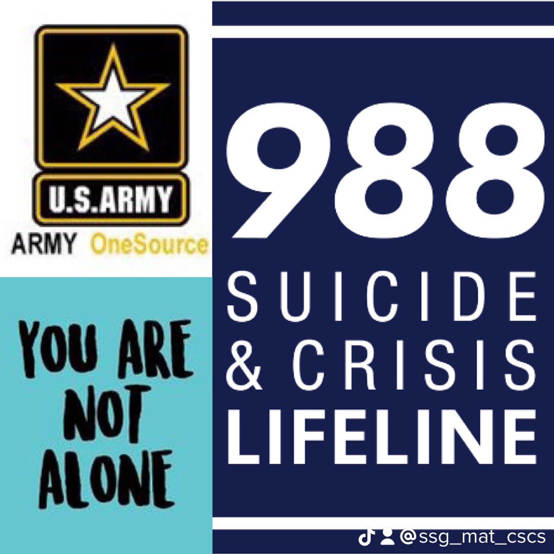 afronetix's tweet photo. Stay in the fight friend. We got your 6.
-
It takes strength to reach out, not weakness.
-
@1stPhorm
-
#suicideprevention #ptsd #ptsdawareness #veteranshelpingveterans #suicideinconstruction #22aday #armyonesource #988 #compassion #support #connection #recovery #mentalhealth ๐บ๐ธ๐ช๐ฟ https://t.co/BPSsDGD4i9