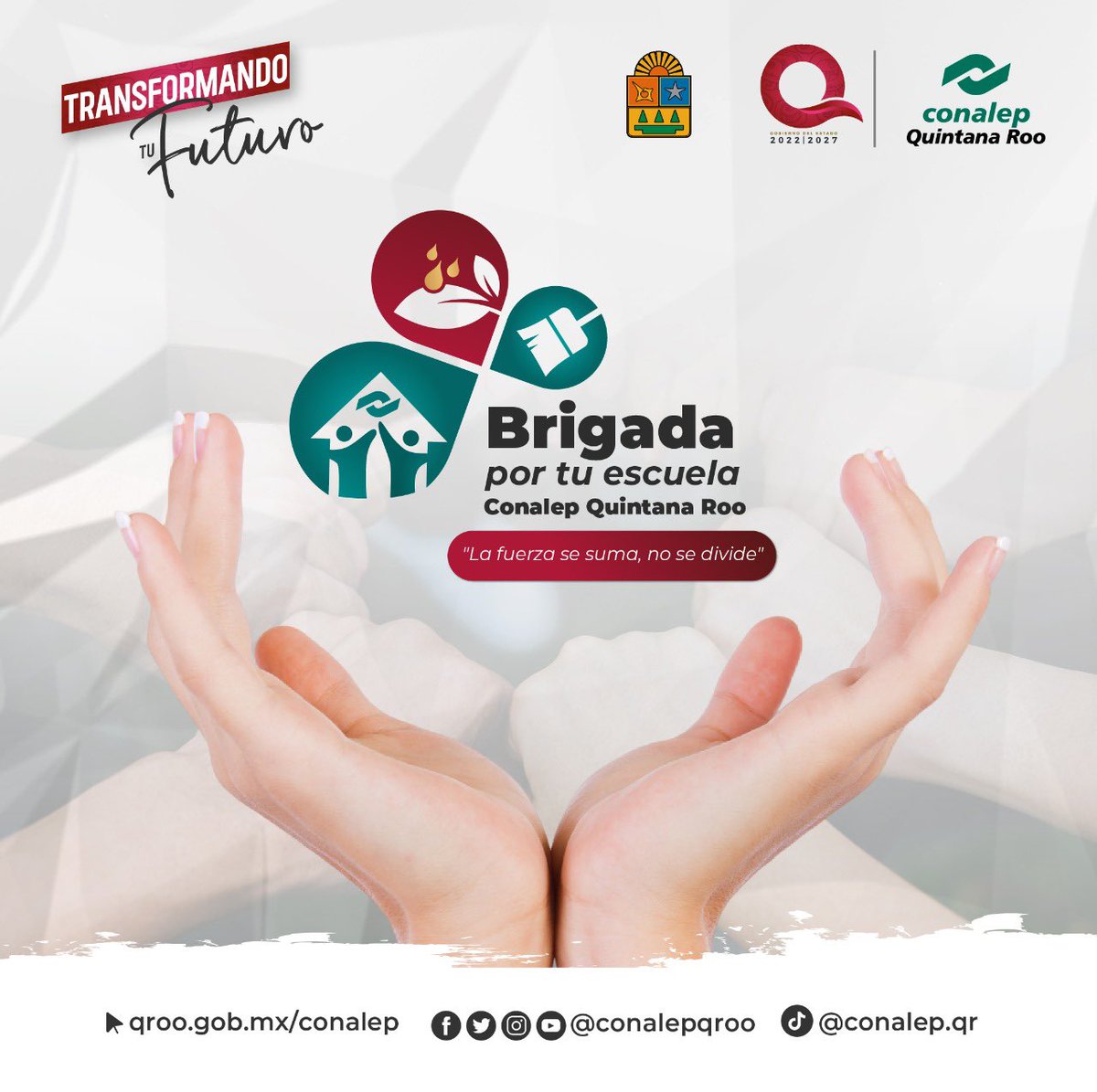 𝗣𝗼𝗿𝗾𝘂𝗲 𝗷𝘂𝗻𝘁𝗼𝘀 𝘁𝗿𝗮𝗻𝘀𝗳𝗼𝗿𝗺𝗮𝗺𝗼𝘀 𝗮𝗹 𝗖𝗢𝗡𝗔𝗟𝗘𝗣 𝗾𝘂𝗲 𝘁𝗼𝗱𝗼𝘀 𝗾𝘂𝗲𝗿𝗲𝗺𝗼𝘀, 𝗺𝘂𝘆 𝗽𝗿𝗼𝗻𝘁𝗼 𝗶𝗻𝗶𝗰𝗶𝗮𝗿𝗲𝗺𝗼𝘀 𝗻𝘂𝗲𝘀𝘁𝗿𝗮 𝗰𝗮𝗺𝗽𝗮𝗻̃𝗮 “𝗕𝗿𝗶𝗴𝗮𝗱𝗮 𝗽𝗼𝗿 𝘁𝘂 𝗘𝘀𝗰𝘂𝗲𝗹𝗮”. 🍃‼️

#UnidosParaTransformar
#TransformandoTuFuturo