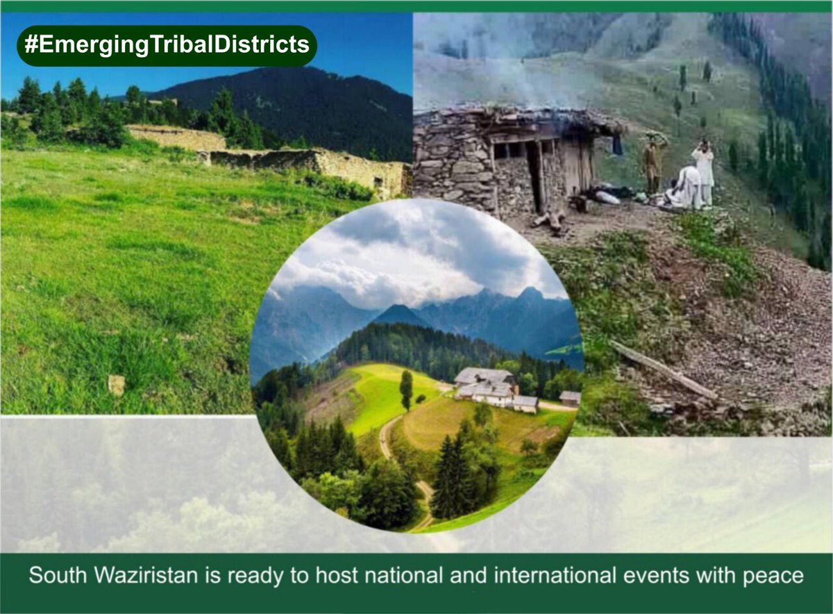 zunairkh's tweet photo. What a great news 🗞️Tribal Area now will see the development, including the promotion of tourism #EmergingTribalDistricts https://t.co/CzyuGg4u4w