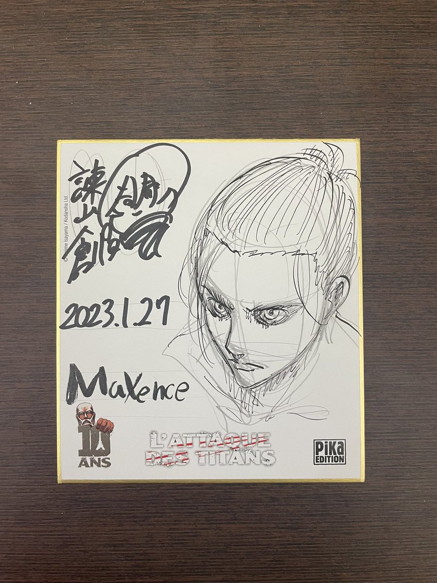 brunky_'s tweet image. Merci Isayama ❤️

@pikaedition @bdangouleme