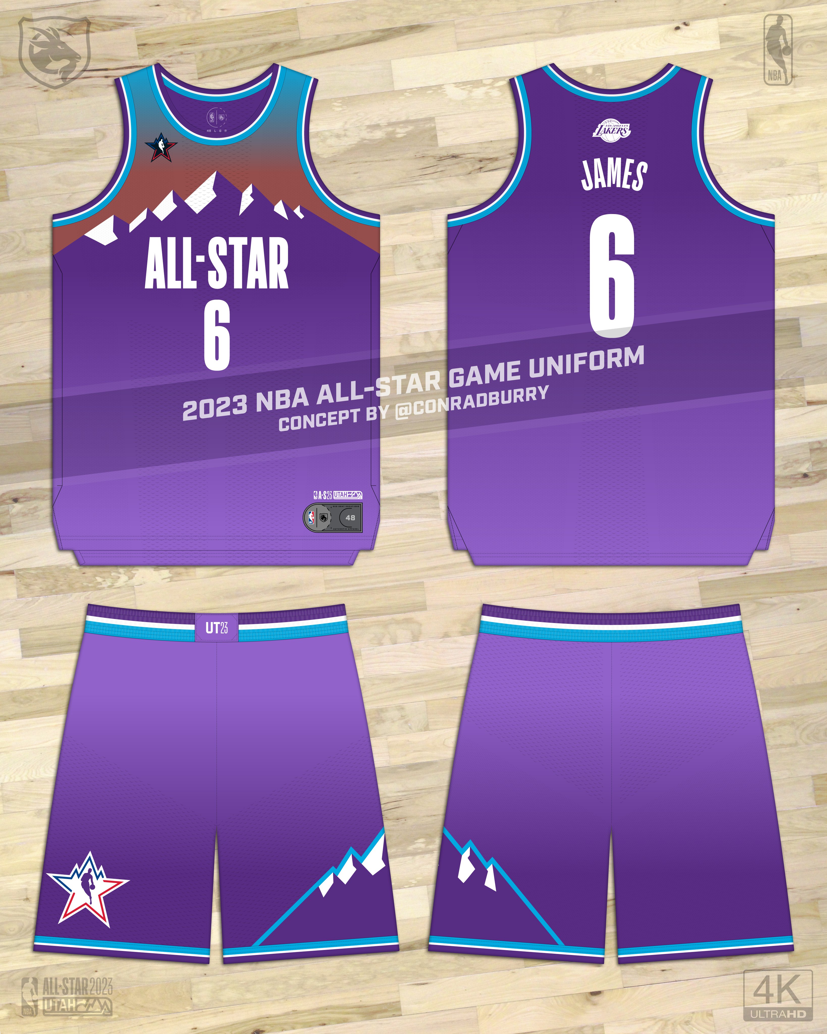 nba all star jersey design 2023