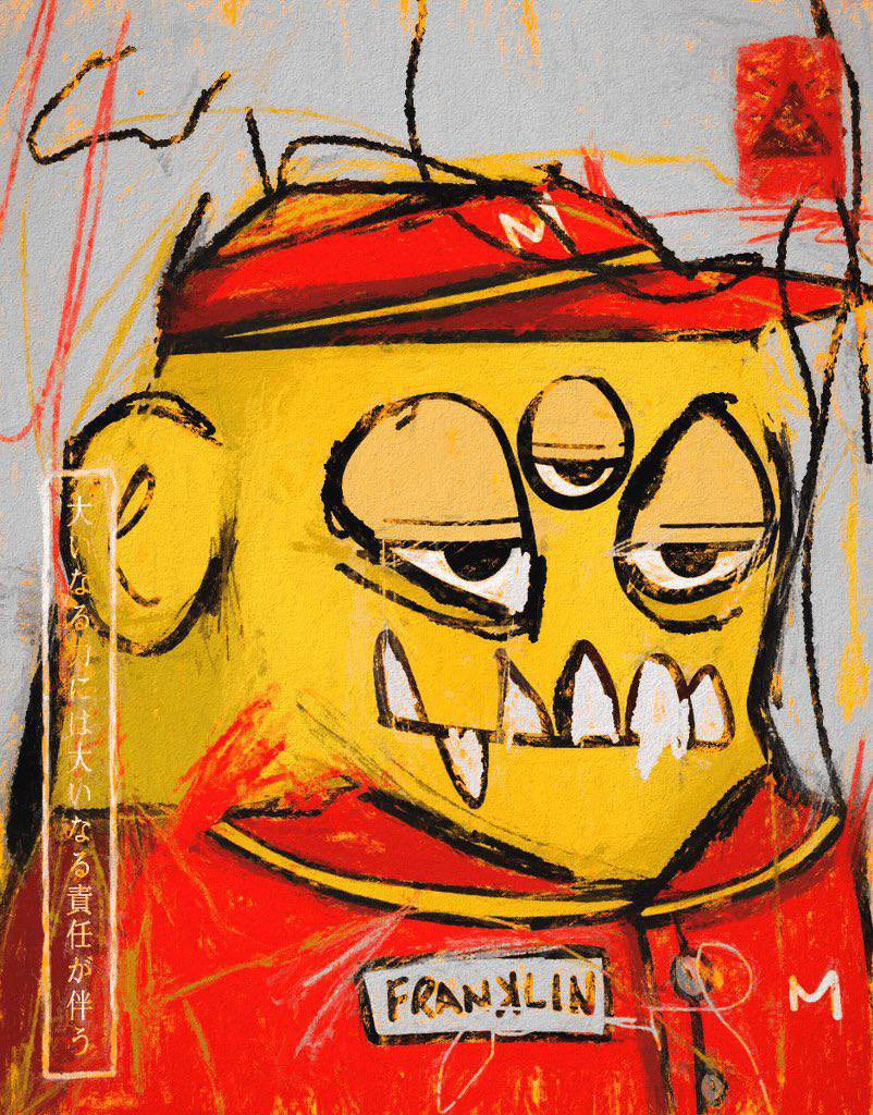 The 6th biggest <a href="/BoredApeYC/">Bored Ape Yacht Club 🍌</a> #BAYC holder and the people’s champ, <a href="/franklinisbored/">Franklin</a> 👑 

Welcome to the Monsutā community legend 🫡💙