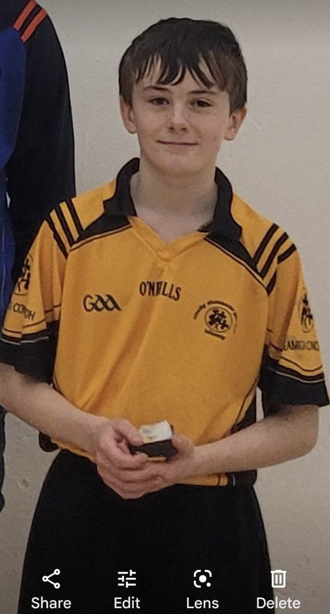🥇U11 Schools Handball Champion 🥇
Congratulations to this young man on representing Conahy N.S. in the schools handball competition today. 
He got through to the final and won. 
Maith thú!
 <a href="/oloughlingaels/">OLoughlin Gaels GAA & Camogie</a> <a href="/GAA_Handball/">GAA Handball Ireland</a> <a href="/ConahyShamrocks/">Conahy Shamrocks</a>