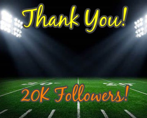 IRConfidencePod's tweet photo. This is absolutely incredible! We have passed the 20k Followers mark! Thank you to all of you who have followed us, checked out our content and interacted with us! We appreciate you all! #LetsGo #SpinnableSports https://t.co/GZtDopg4H5