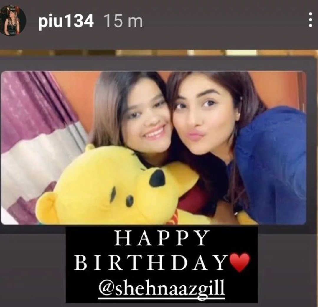 Kaushal's sister Priyanka commented on this post and even shared a unseen pic wishing Shehnaaz🥺❤

#HBDShehnaazGill 
<a href="/ishehnaaz_gill/">Shehnaaz Gill</a>