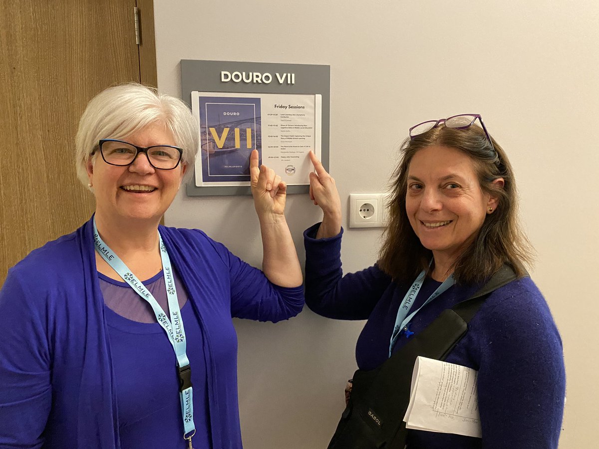 CK_Kuipers's tweet photo. Fabulous day of learning and connecting with other like minded middle school teachers here in Porto. Our session is done and dusted. Now time to relax and socialize! Going for a Port tasting tour at Grahams! #ELMLEPorto https://t.co/V6bRc6W3h6