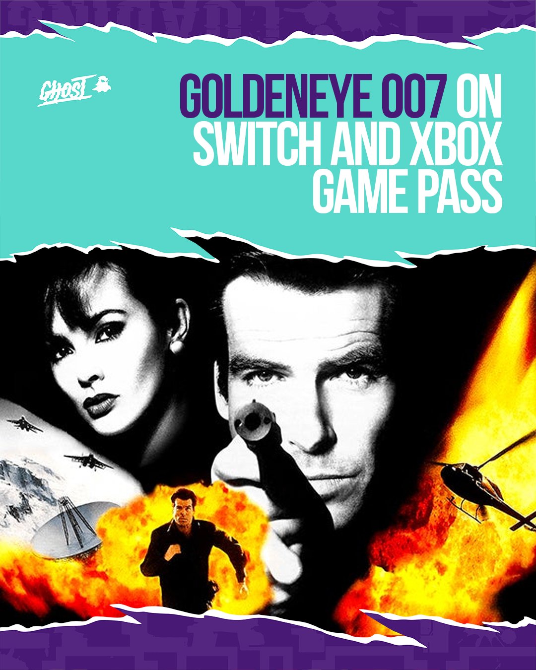 GHOST® GAMER on X: Goldeneye 007 is back and available now on