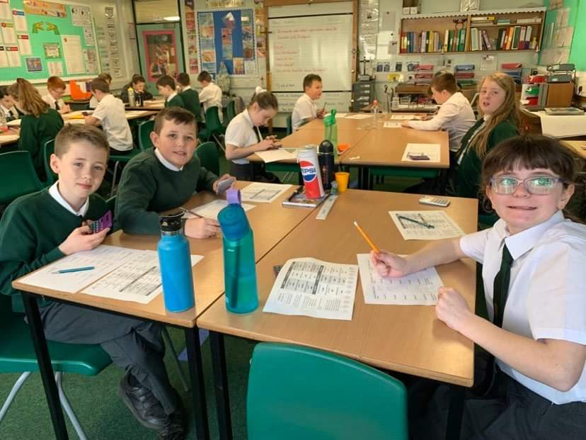 StPatricksPS's tweet image. Room 12 have been learning about the duties of the Chancellor of the Exchequer through their money topic this week. Today, they had to try to budget and balance an income. #money #Exchequer #budget