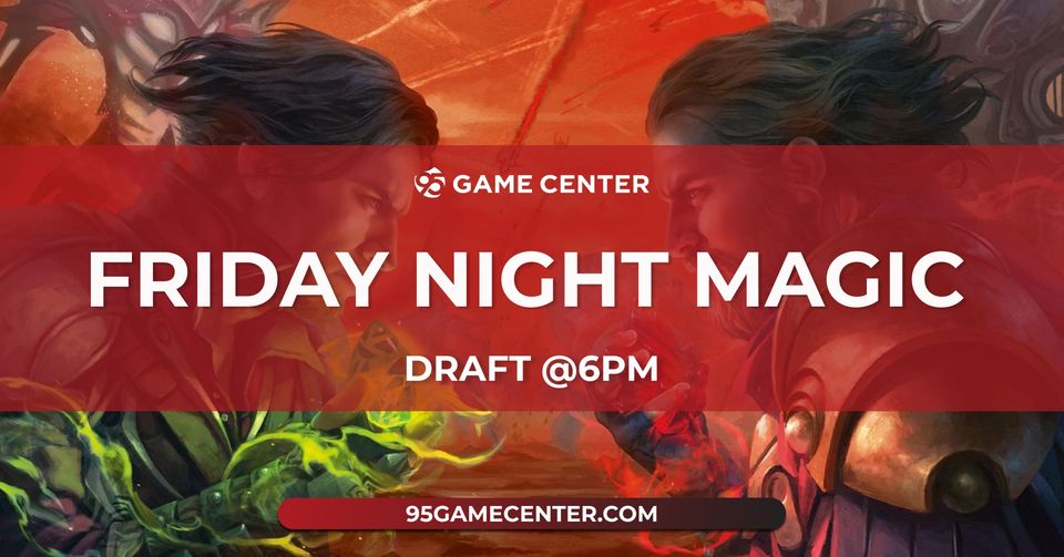 95gamecenter's tweet photo. https://t.co/gmiZcwj7kK
Join us tonight at 6pm for our last Brother's War Draft! Last chance to draft powerful artifact cards throughout Magic's history.
Friday Night Magic draws many EDH players, so bring your 100 card decks for some multiplayer mayhem!
#95gamecenter #95mtg #FNM https://t.co/QD2ODARuUi
