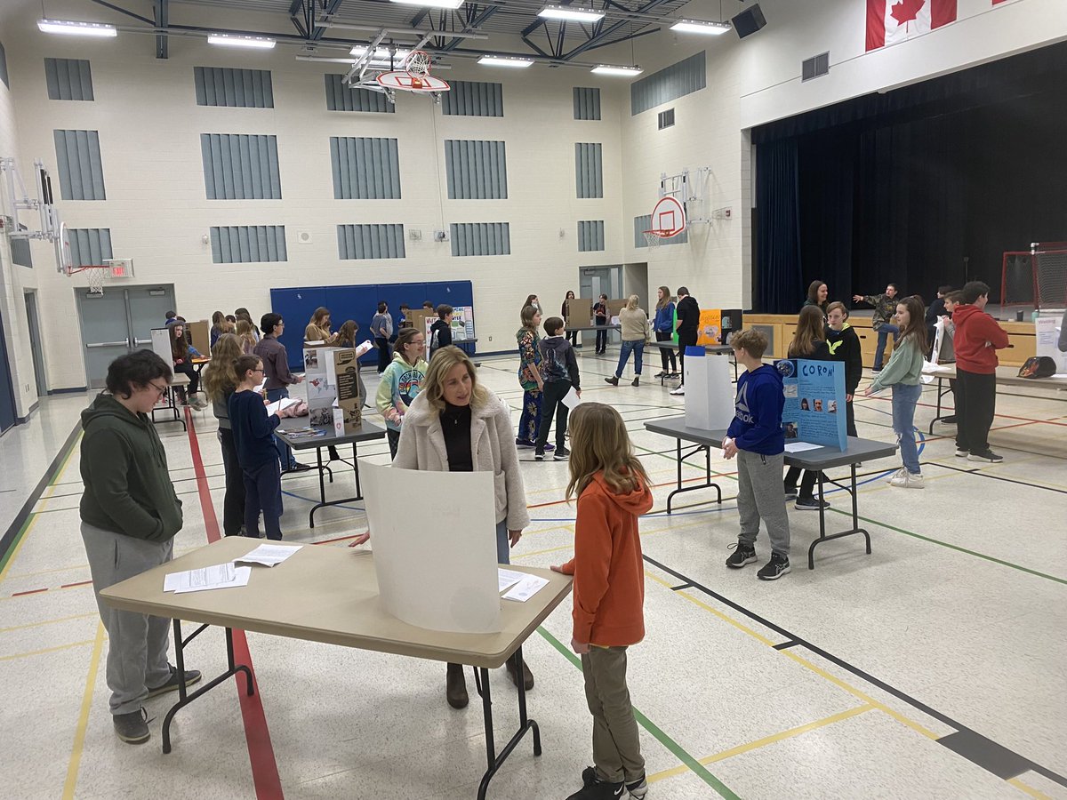 Career Fair at BDPS hosted by our lovely Grade 8s! The Grade 8s interviewed, researched and presented about a career they are interested in. Students said that this has helped them with having a better understanding of their path in high school. <a href="/dwrighttvdsb/">Dennis Wright</a>