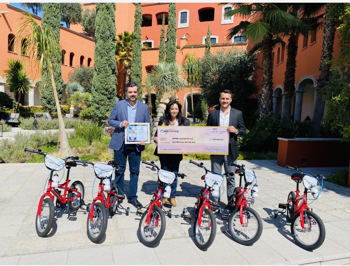 Terminamos una semana muy productiva en el Visit California - Mexico retreat. Gracias a nuestros socios estratégicos y delegados. #SanMigueldeAllende <a href="/VisitCA/">Visit California</a> <a href="/GlobalMktSales/">Global Marketing & Sales</a>