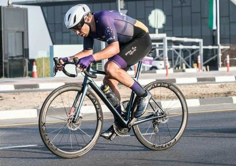 VeloUK's tweet photo. A British (Scottish) win! Fast and world class against the watch on the track and road, Scotland's Kyle Gordon has won stage 1 of the Tour of Sharjah in the United Arab Emirates. Britain's Simon Cox was 89th.
#CongratsKyle! UCI2.2 #StageRace #timetrial https://t.co/aAymNkilg6