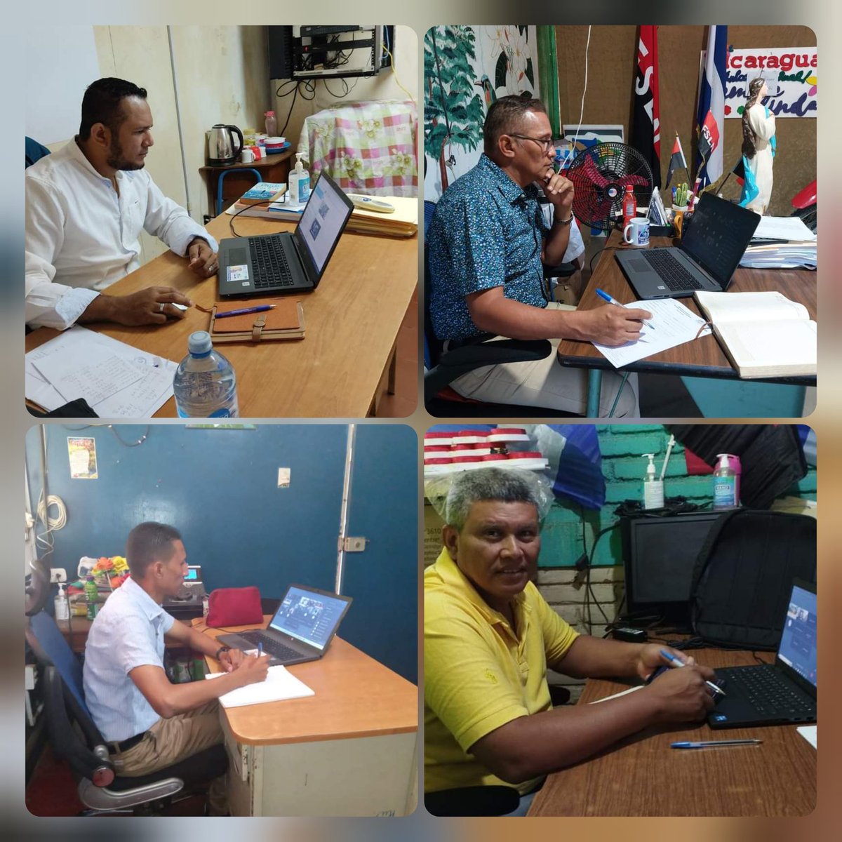 Delegada departamental y delegados municipales participan en sesión de trabajo consejo educativo nacional.
#2023JuntosVamosAdelante 
#VidaYesperanza