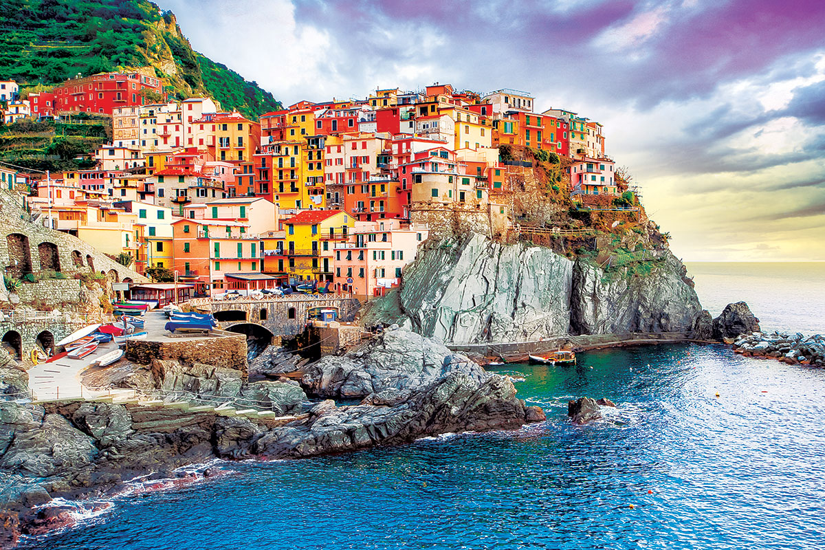 Cinque Terre is a beautiful coastal region in Italy, known for its colorful houses, stunning views, and delicious seafood. Historically isolated, Cinque Terre preserved a unique character and culture from the rest of the country.

#traveling #Italy #travelphotography #photography