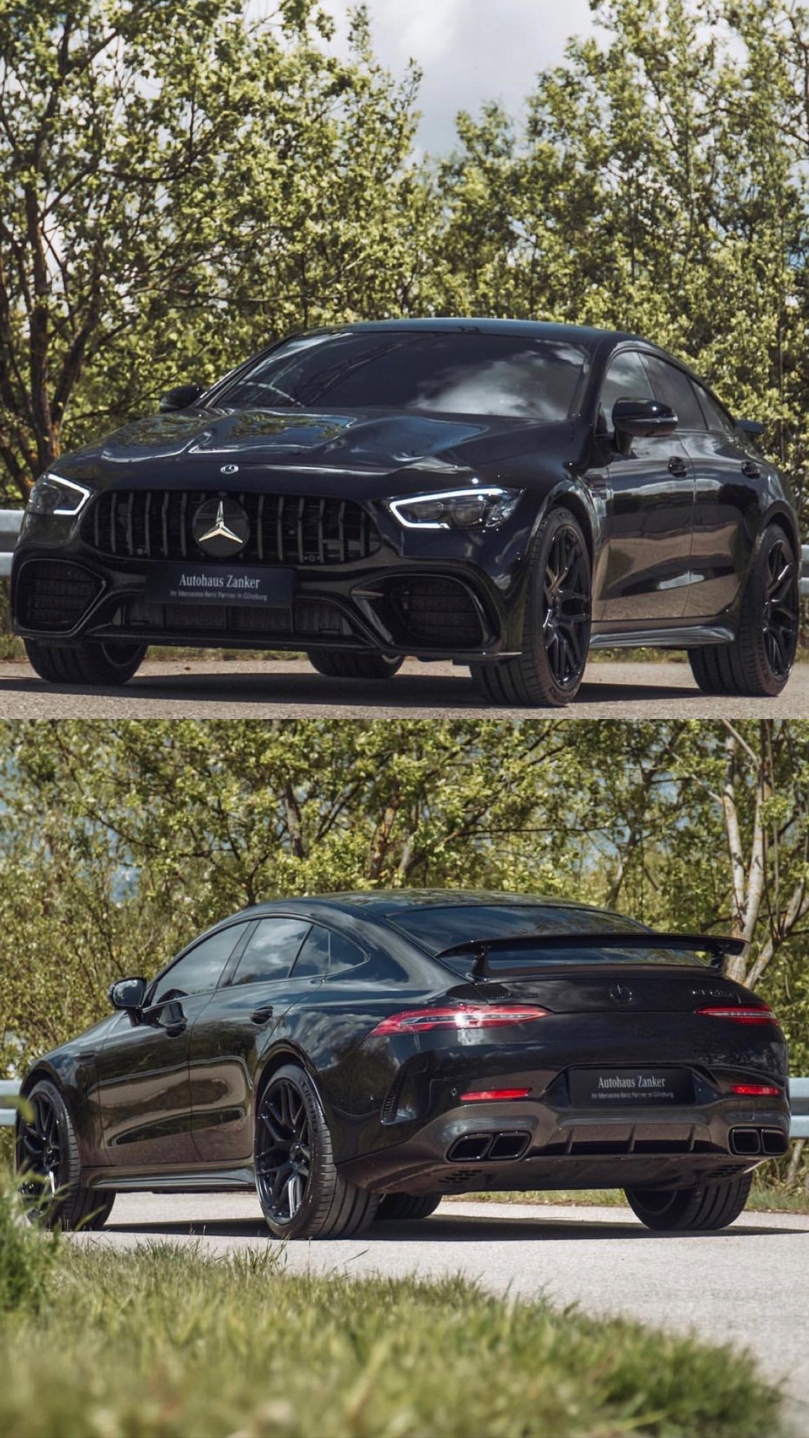 Mercedes Benz AMG gt4 black MrBenz